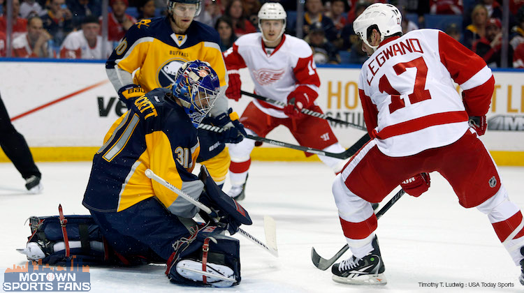 Detroit Red Wings David Legwand Scores Matt Hackett