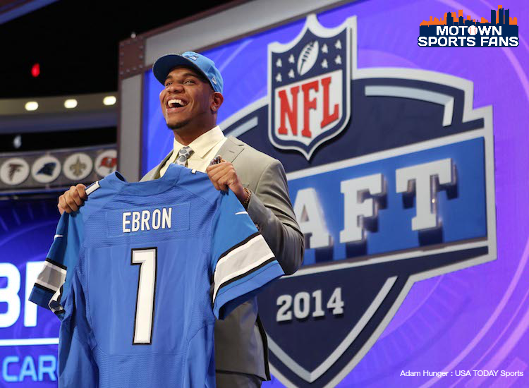 Detroit Lions Ebron First Round Draft Pick 2014